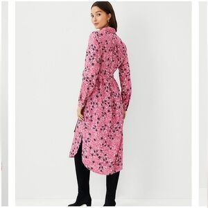 Ann Taylor Pink Floral Dress